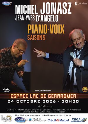 MICHEL JONASZ Samedi 24 octobre 2026 ESPACE LAC GERARDMER MICHEL JONASZ Samedi 24 octobre 2026 ESPACE LAC GERARDMER