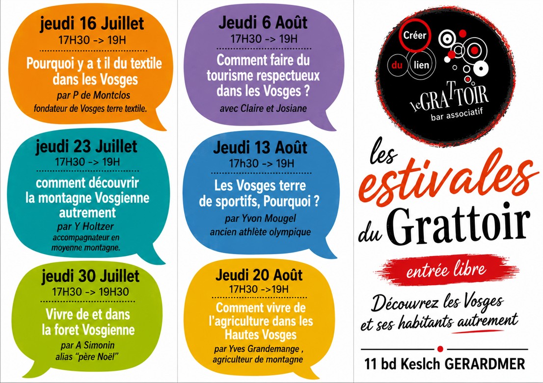 Les Estivales du Grattoir