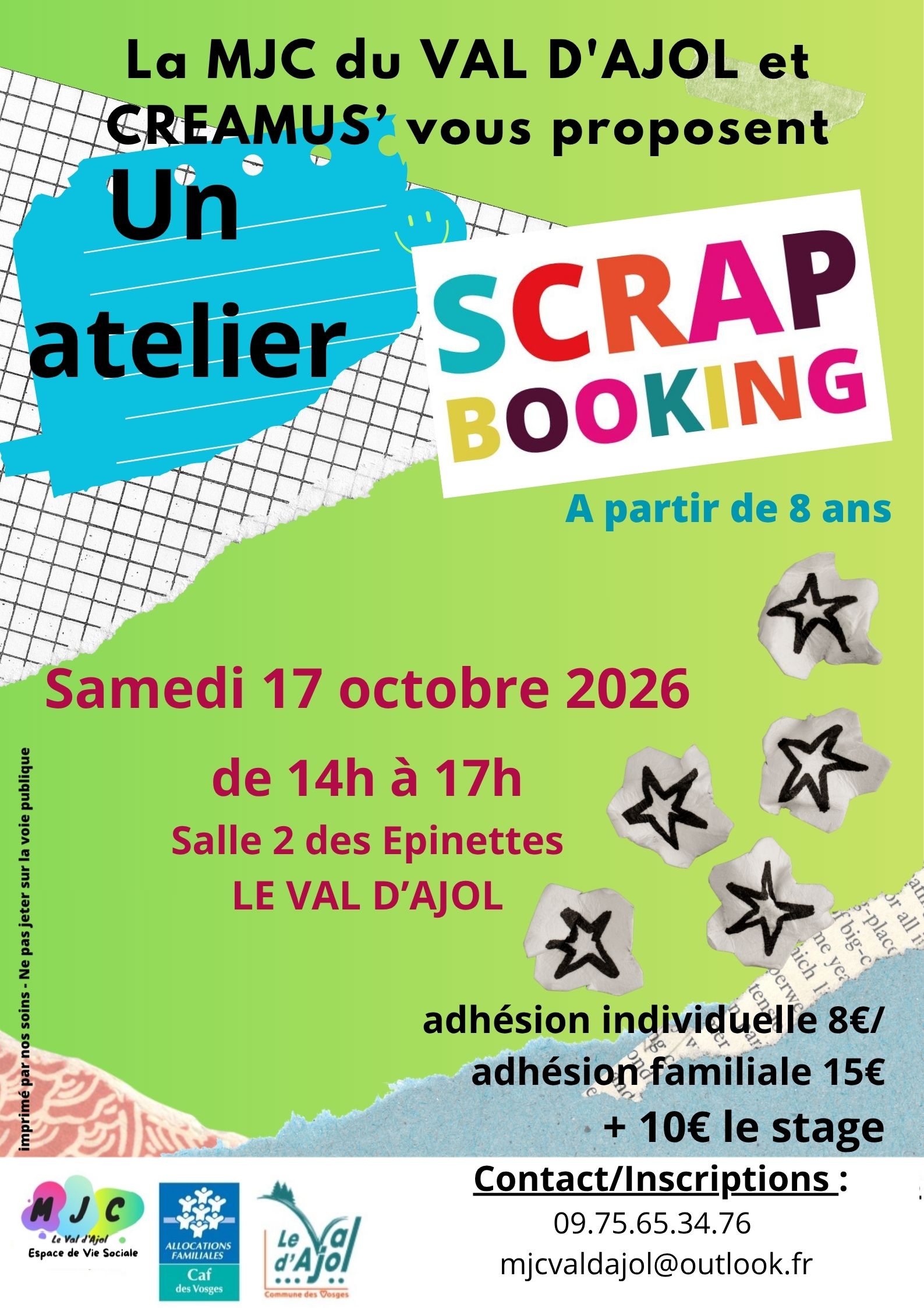 Atelier scrapbooking