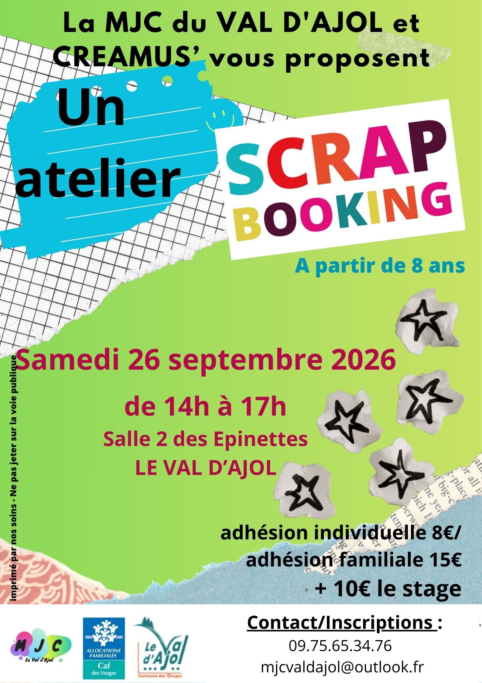Atelier scrapbooking
