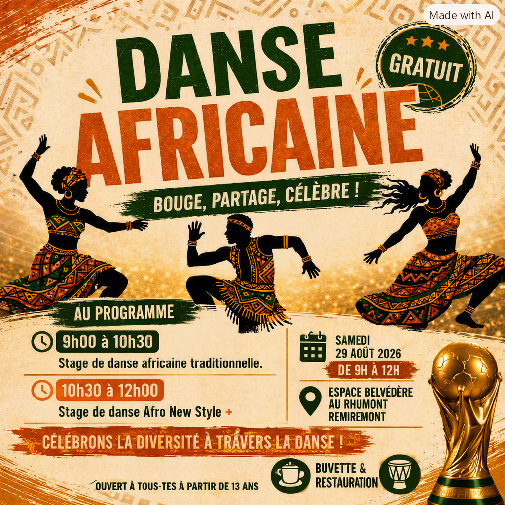 Danse Africaine - Coupe du Monde