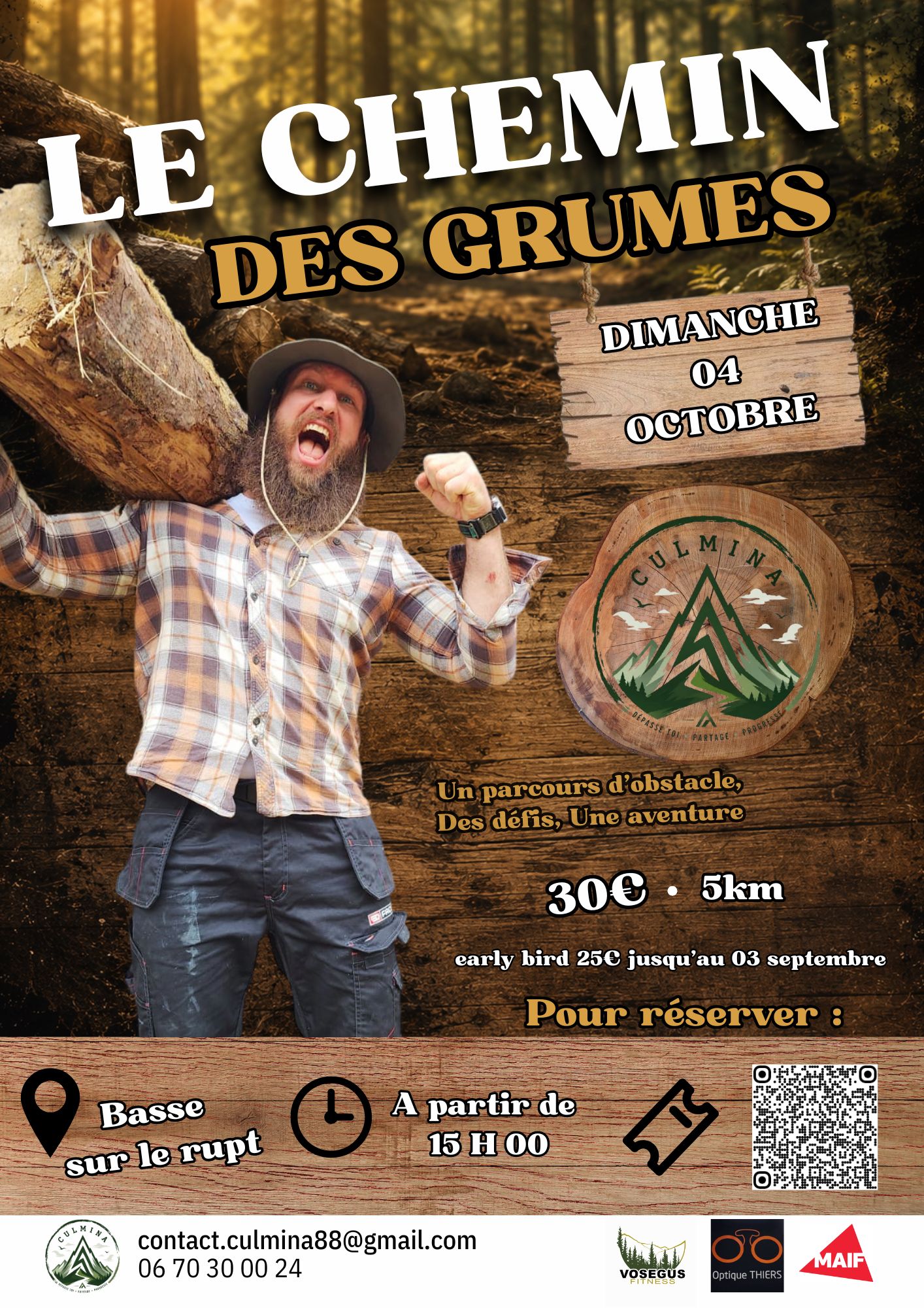 Le chemin des grumes - courses d'obstacles Le chemin des grumes - courses d'obstacles