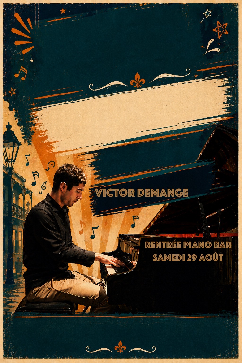 Victor Demange en Concert Boogie-Woogie Ô Studio