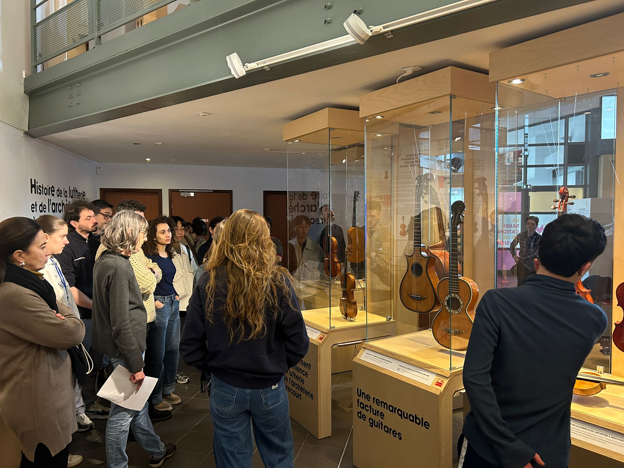 Visite guidée:  Histoire musicale de la lutherie et de l’archèterie  .