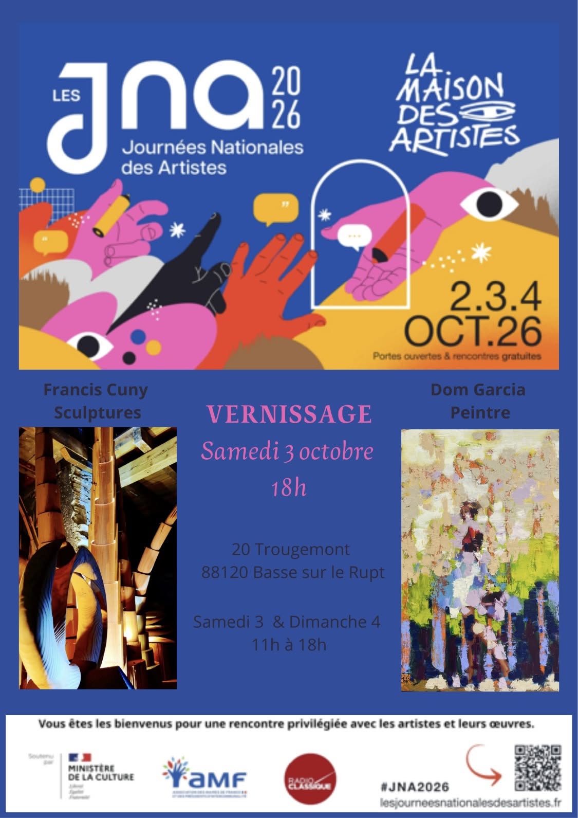 Les journées nationales des artistes Les journées nationales des artistes