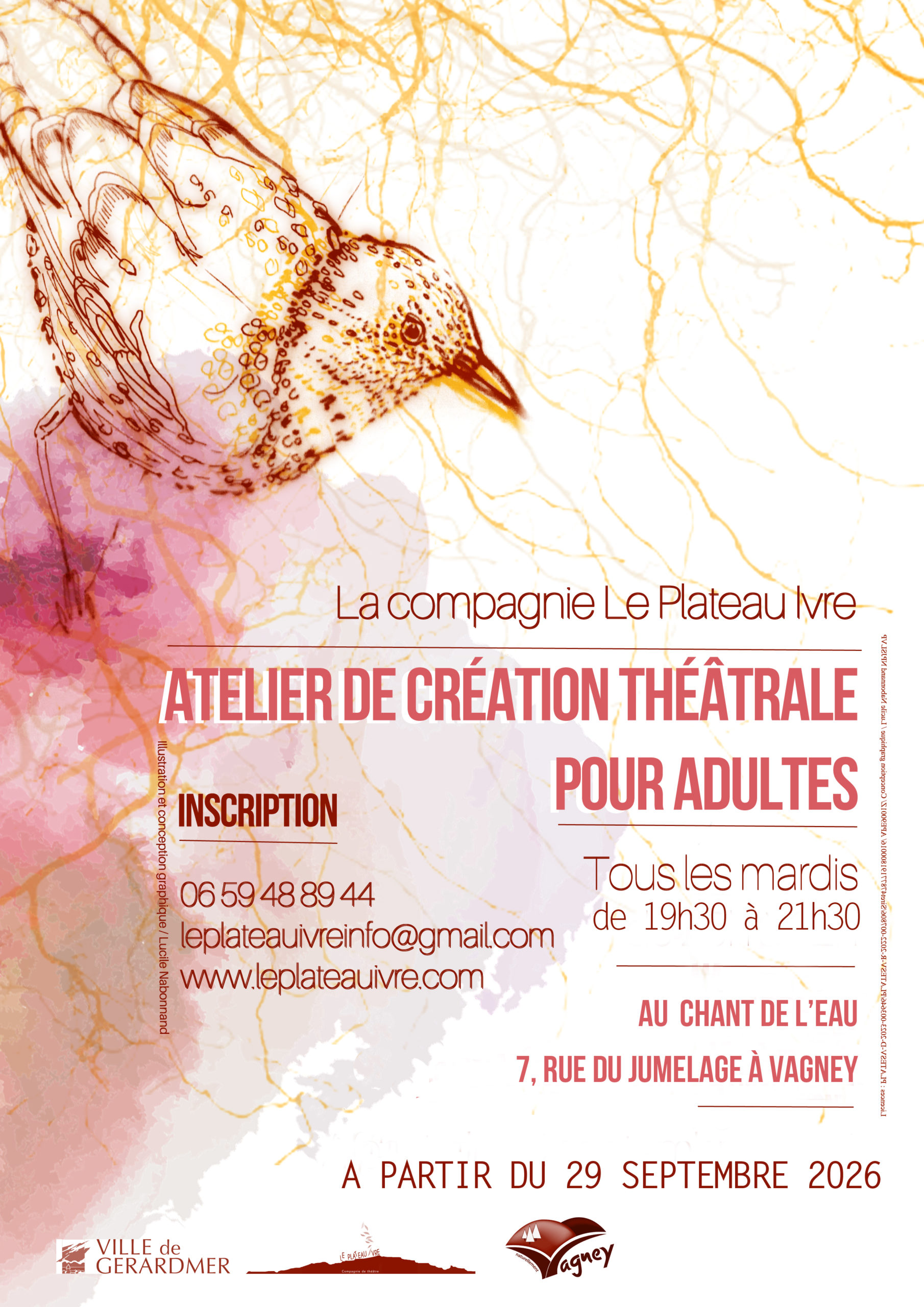 Atelier de création théâtrale pour adultes