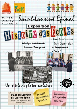 Expostion sur les écoles à St Laurent