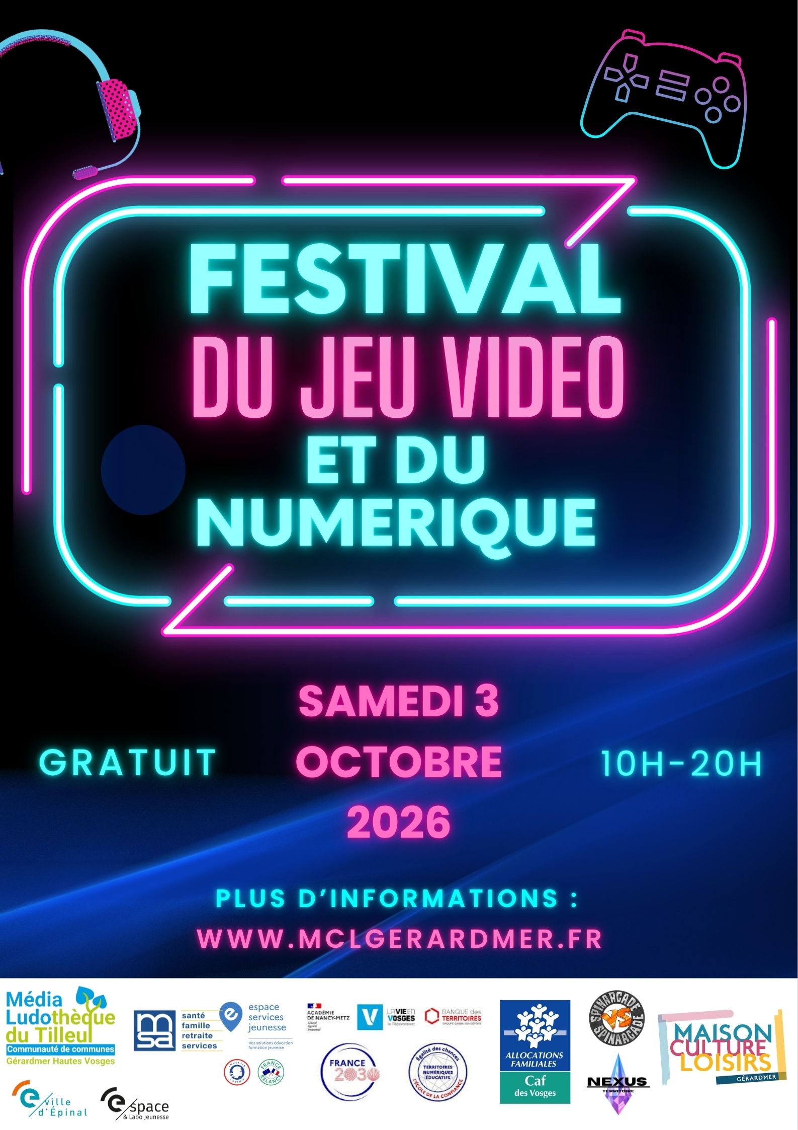 Festival du jeu vidéo et numérique Festival du jeu vidéo et numérique