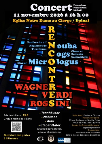 Concert du 11 novembre 2026