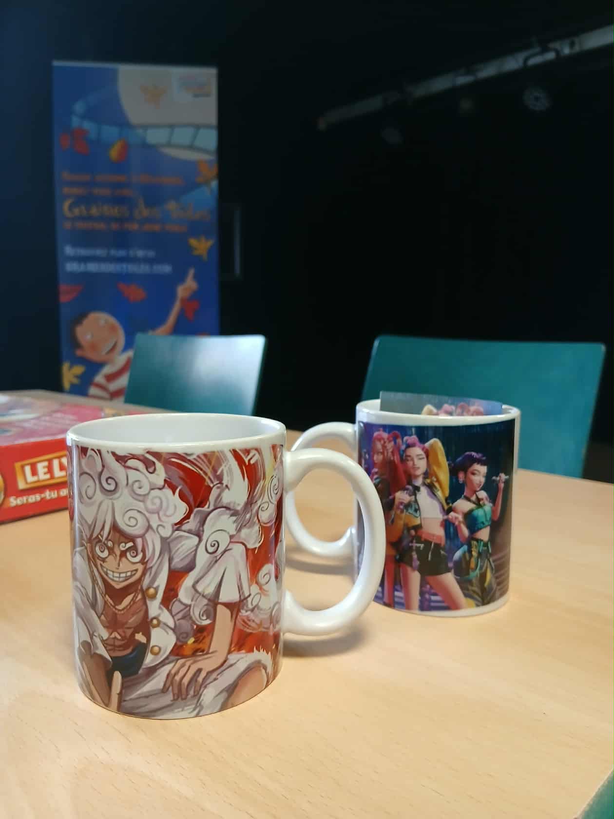 Personnalise ton mug ou crée ton t'shirt