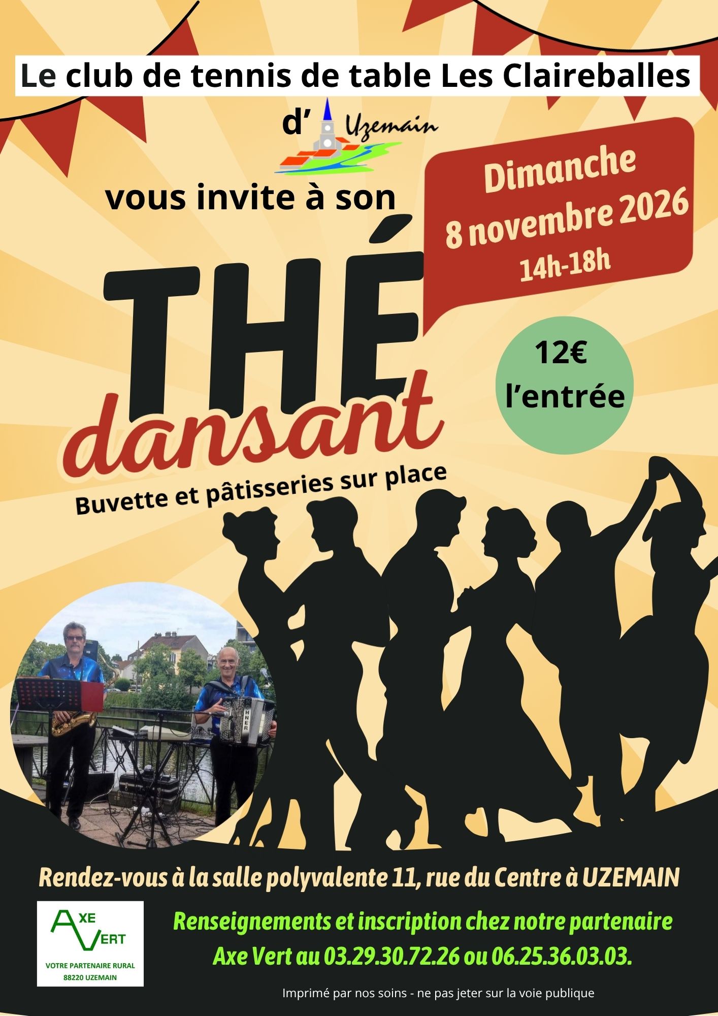 Thé dansant avec Martial Vuillemin