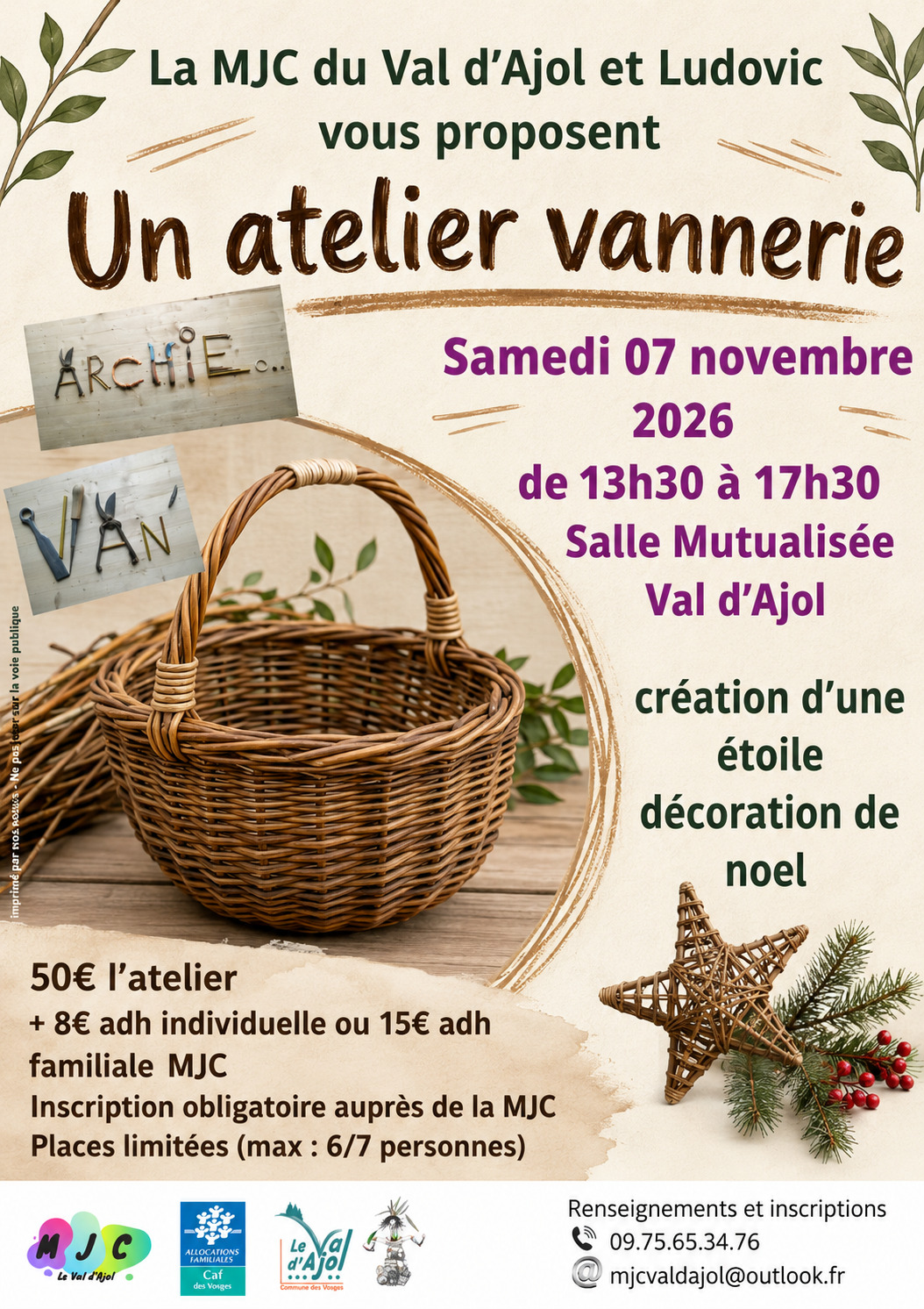 Atelier vannerie