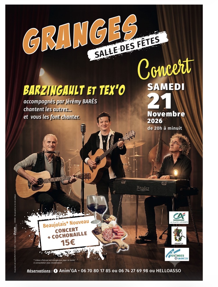 CONCERT BEAUJOLAIS NOUVEAU