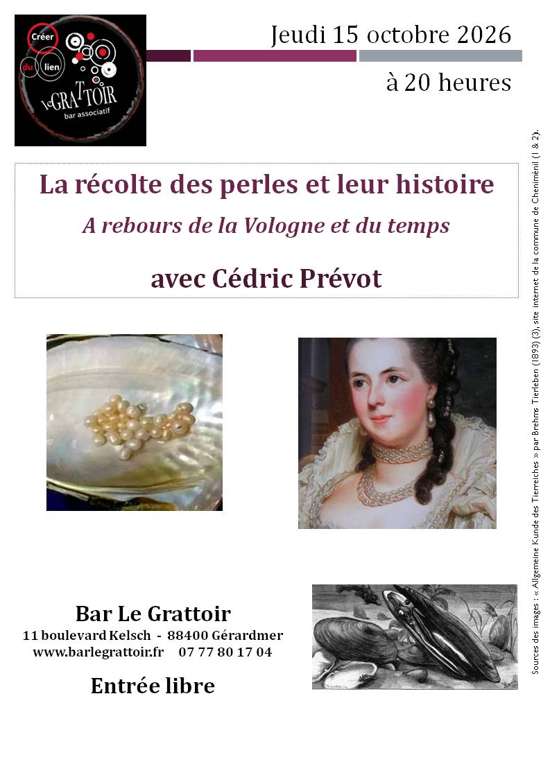 Les perles de la Vologne, trésor des Ducs de Lorraine Les perles de la Vologne, trésor des Ducs de Lorraine