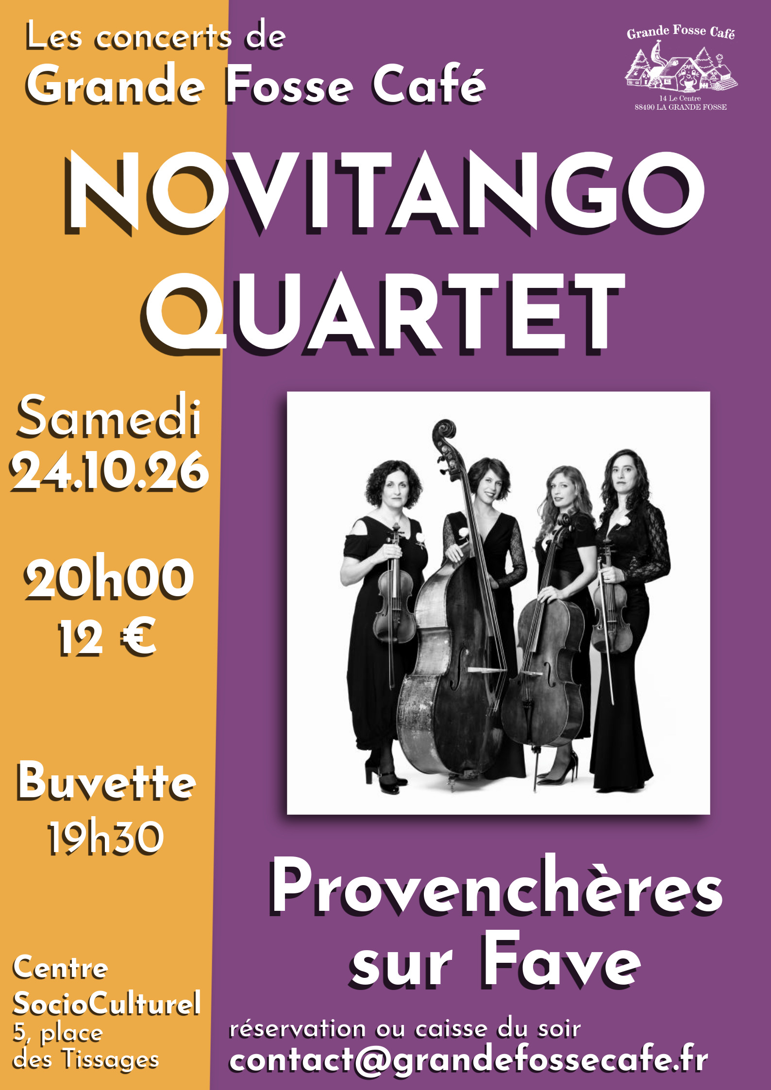 Concert Novitago Quartet