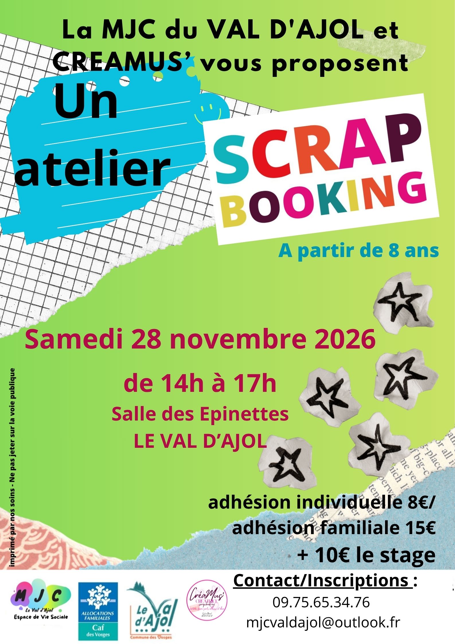 Atelier scrapbooking